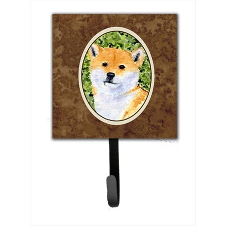 Jensendistributionservices 4.25 x 6 in. Shiba Inu Leash Or Key Hook MI1712647